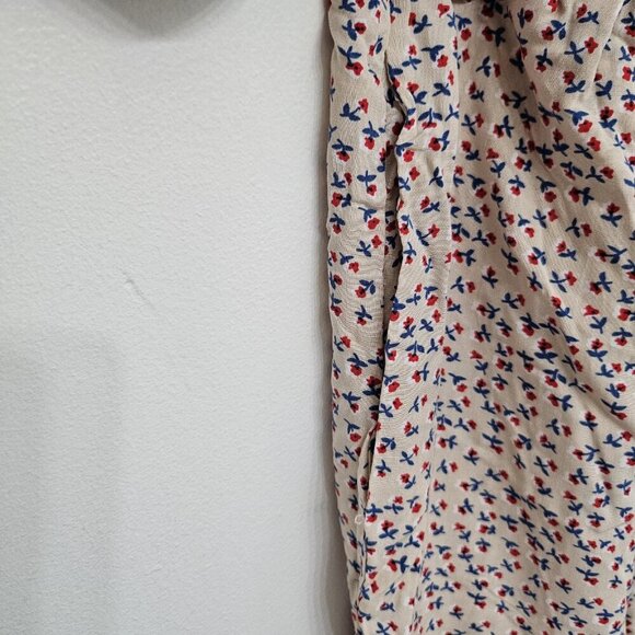 NWT Dokotoo Mauve & Floral Smocked Wide Leg Jumpsuit Size 2XL - Picture 7 of 9